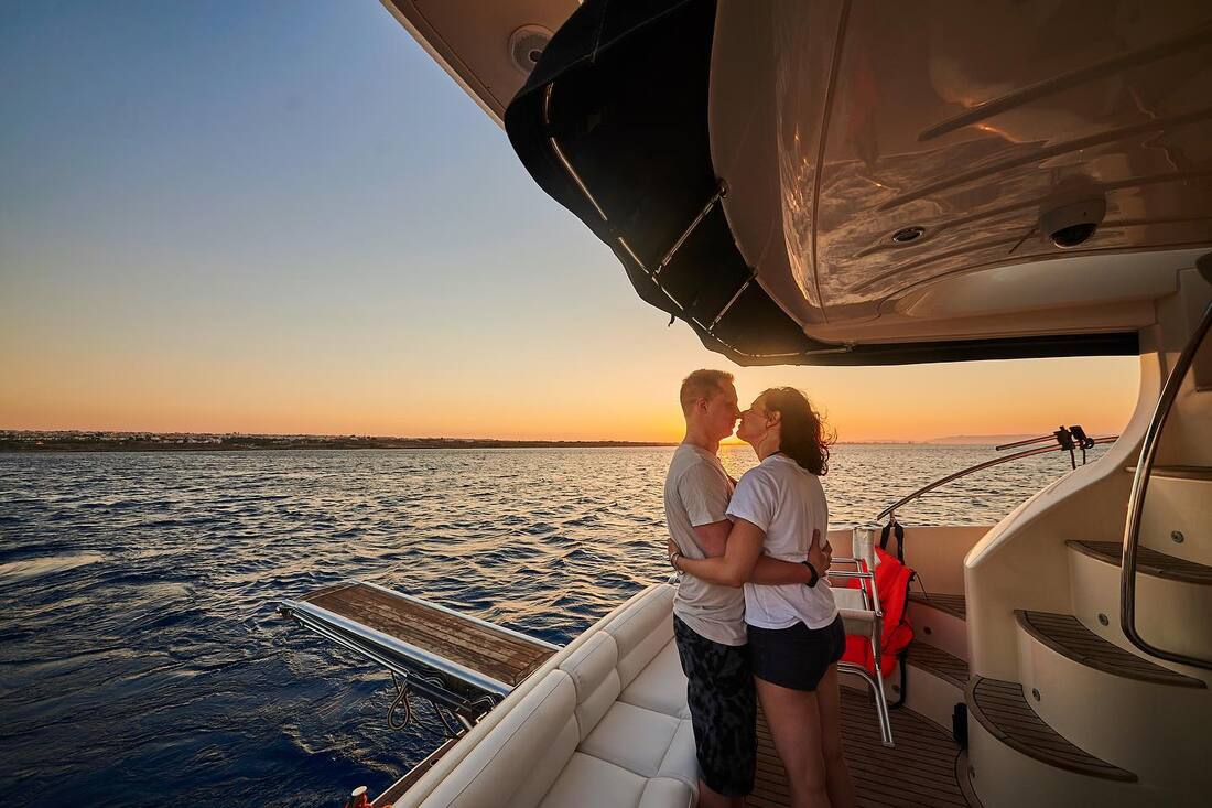 Ayia Napa private yacht charter for couples